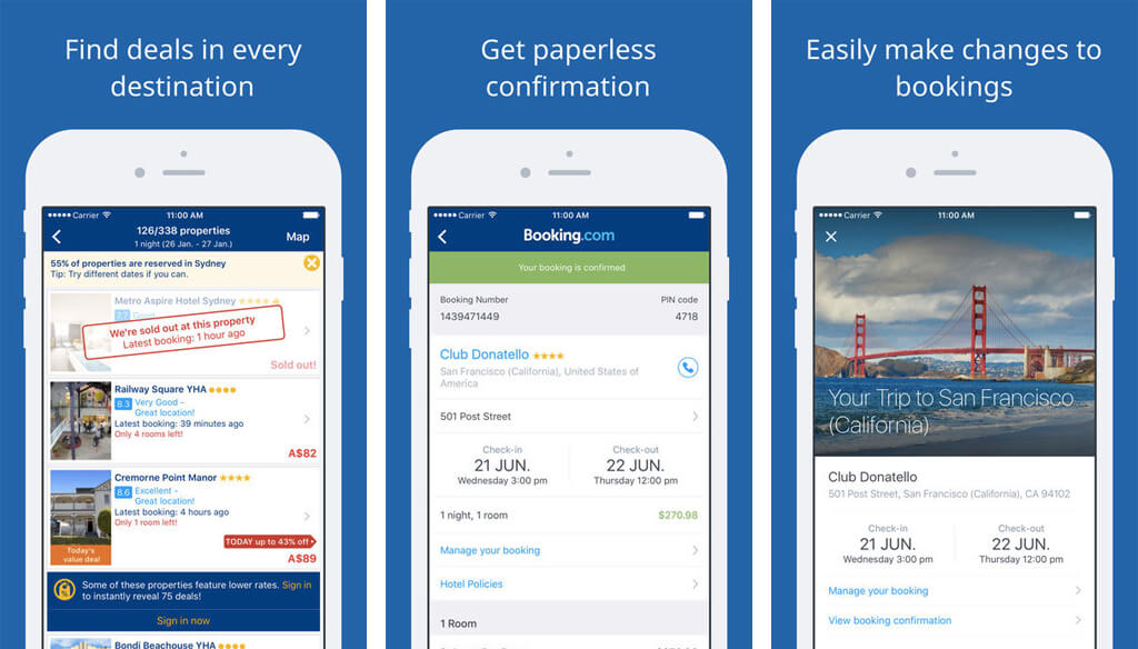 Booking App - Best Free Travel Apps