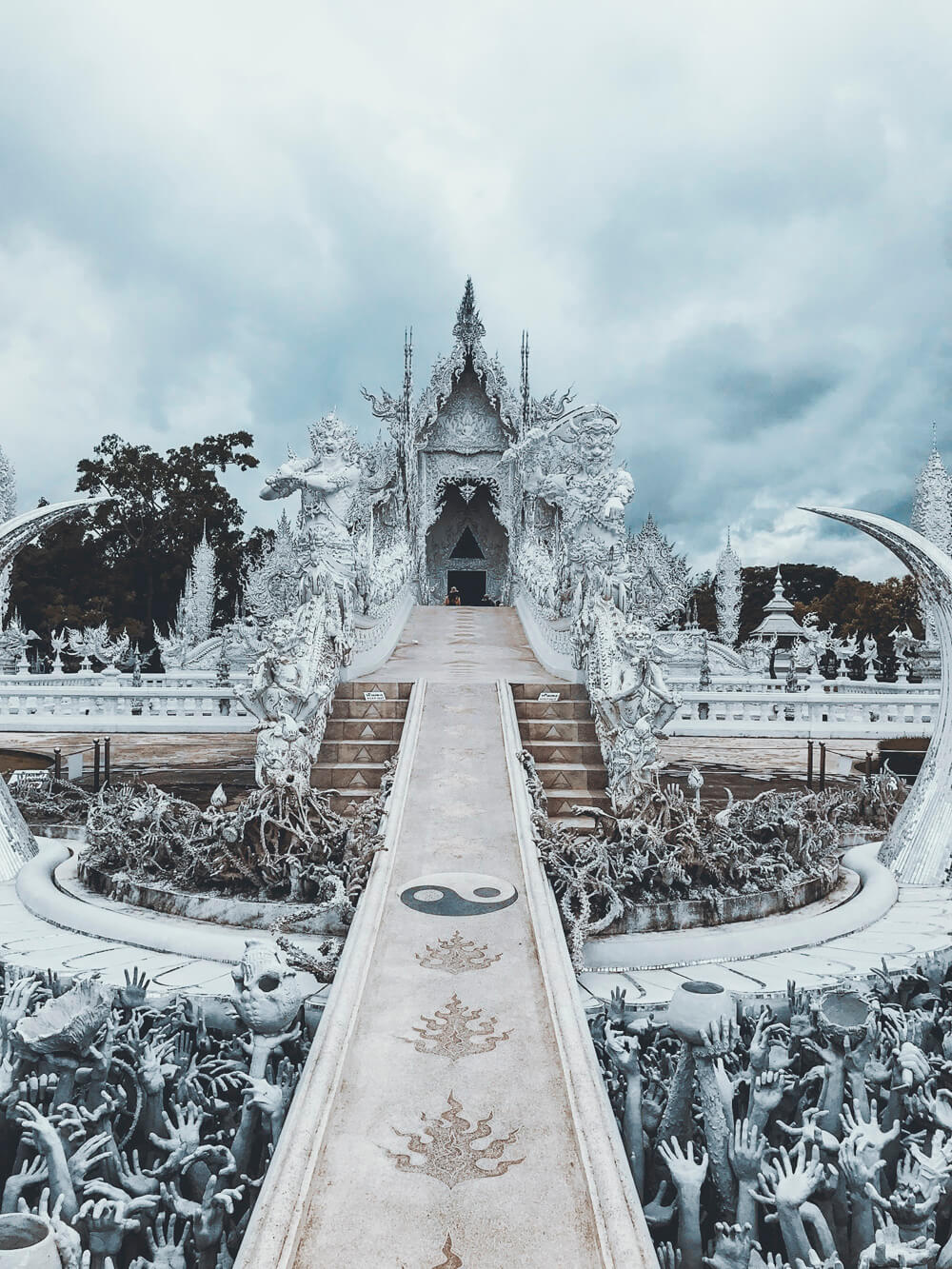 Wat Rong Khun - The White Temple In Chiang Mai